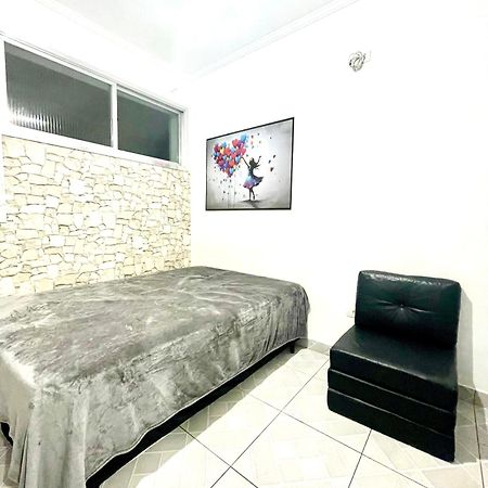 Appartement Kitinete Frente Ao Mar 1315 à São Vicente Extérieur photo