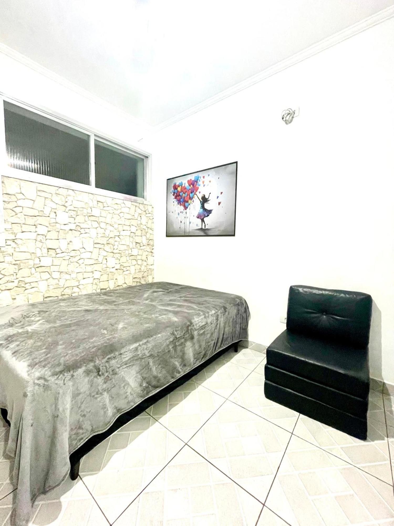 Appartement Kitinete Frente Ao Mar 1315 à São Vicente Extérieur photo